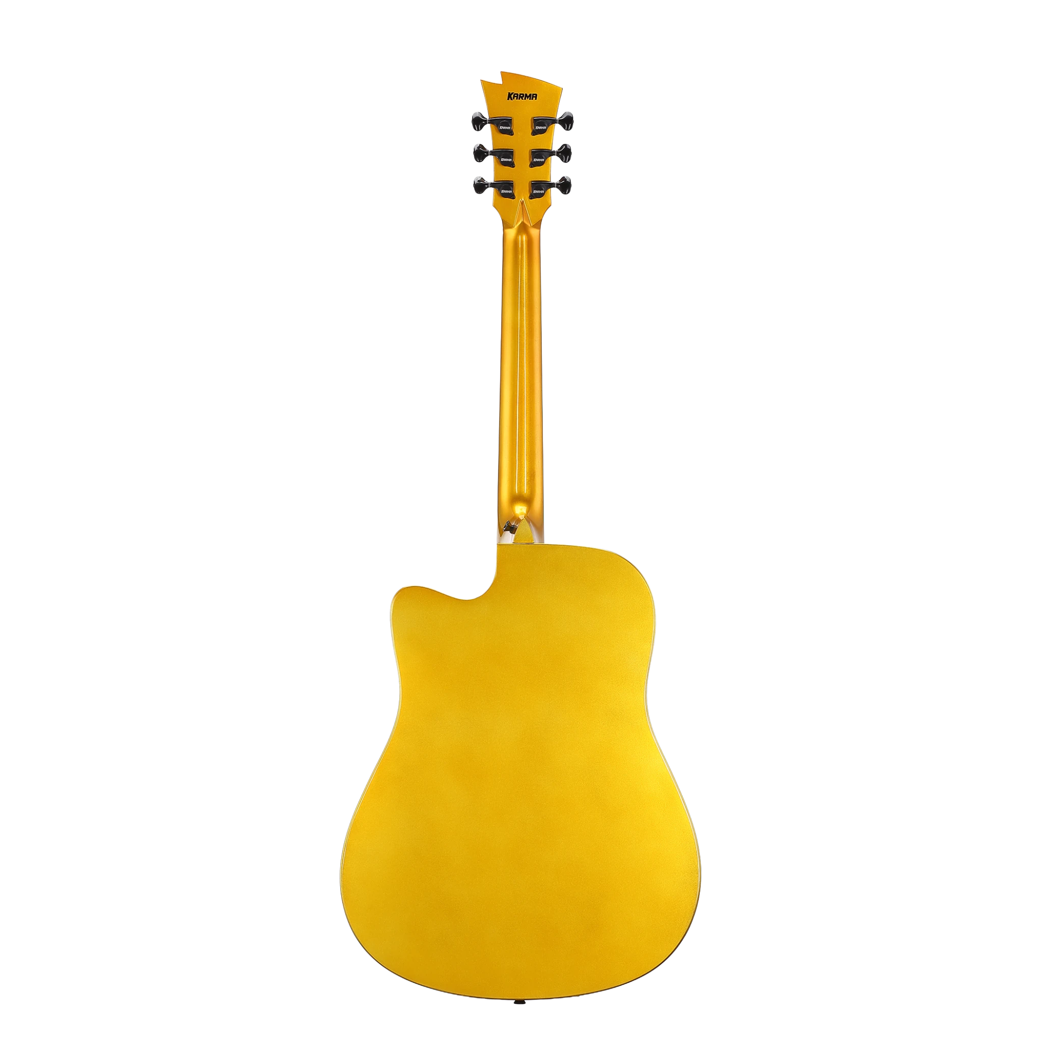 Guitarra Karma Legend 6-GLD Pro Deluxe Series Dorada sparkle (armonía)