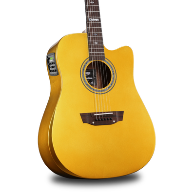 Guitarra Karma Legend 6-GLD Pro Deluxe Series Dorada sparkle (armonía)