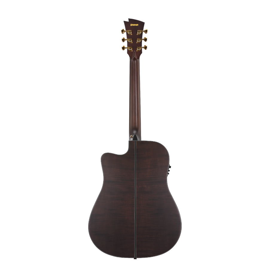 Guitarra Karma Lotus 6-AGD (armonía), acabado Aged satinado