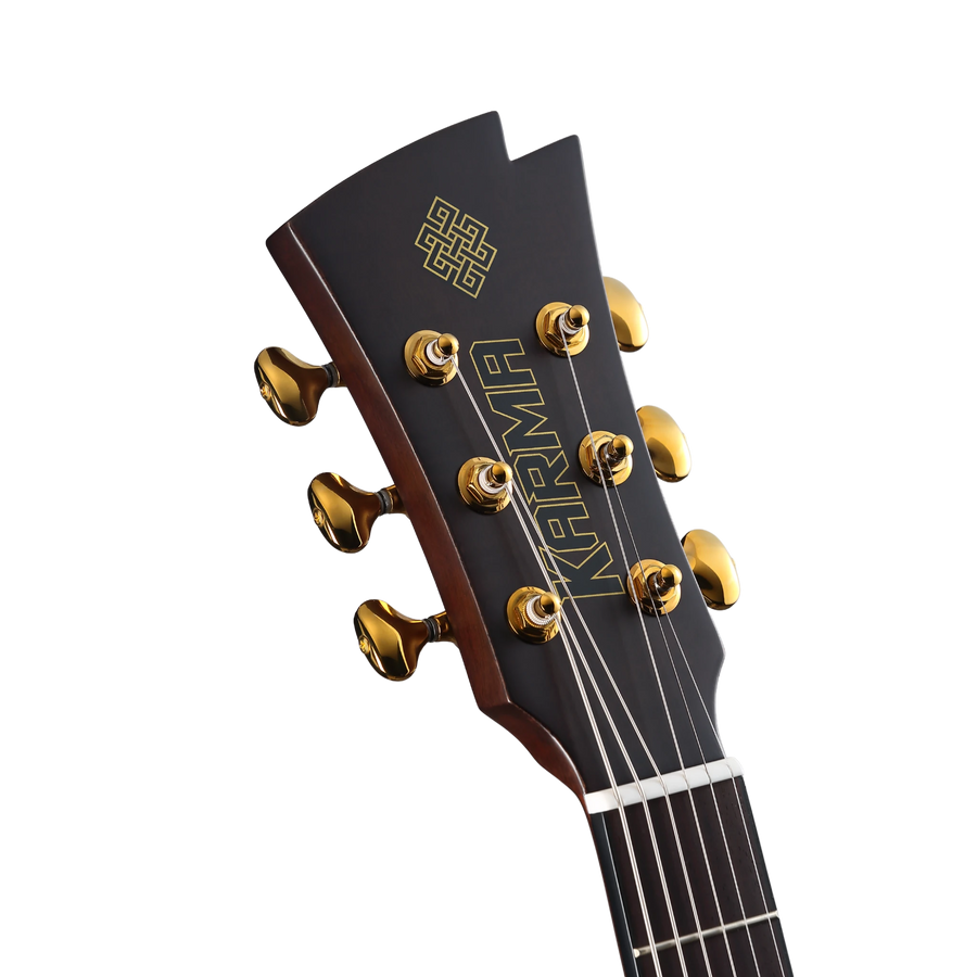 Guitarra Karma Lotus 6-AGD (armonía), acabado Aged satinado
