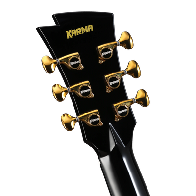 KARMA LOTUS 6-BLK 🔥 PRE-VENTA - Karma Guitars, Inc.