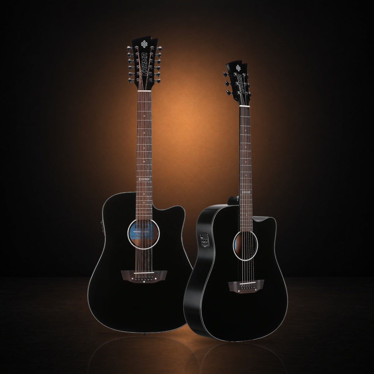 Set Karma SPIRIT BLK: docerola y guitarra