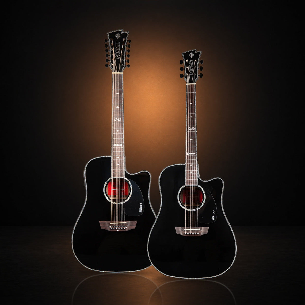 Set Karma INFINITY BLK: docerola y guitarra
