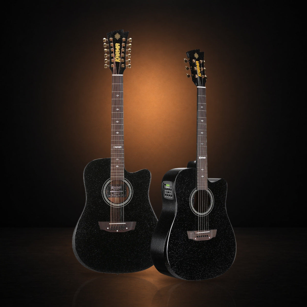 Set Karma LEGEND BLK: docerola y guitarra