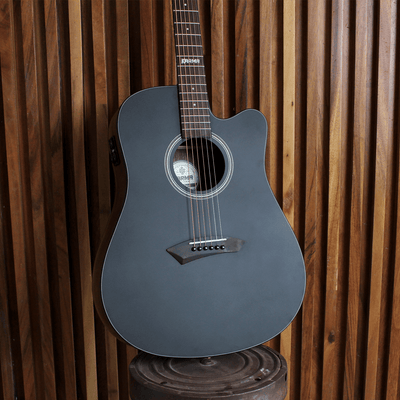 LOTUS 6 - BLK | (Left - Handed) - Karma Guitars, Inc.