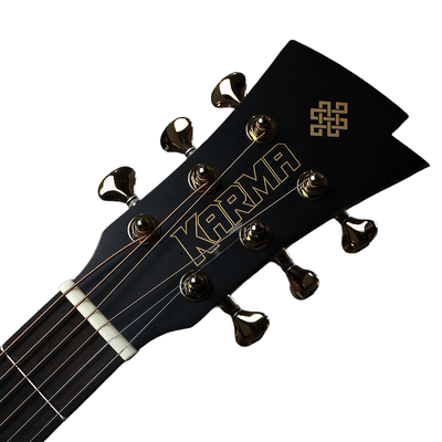 LOTUS 6 - NAT | (Left - Handed) - Karma Guitars, Inc.