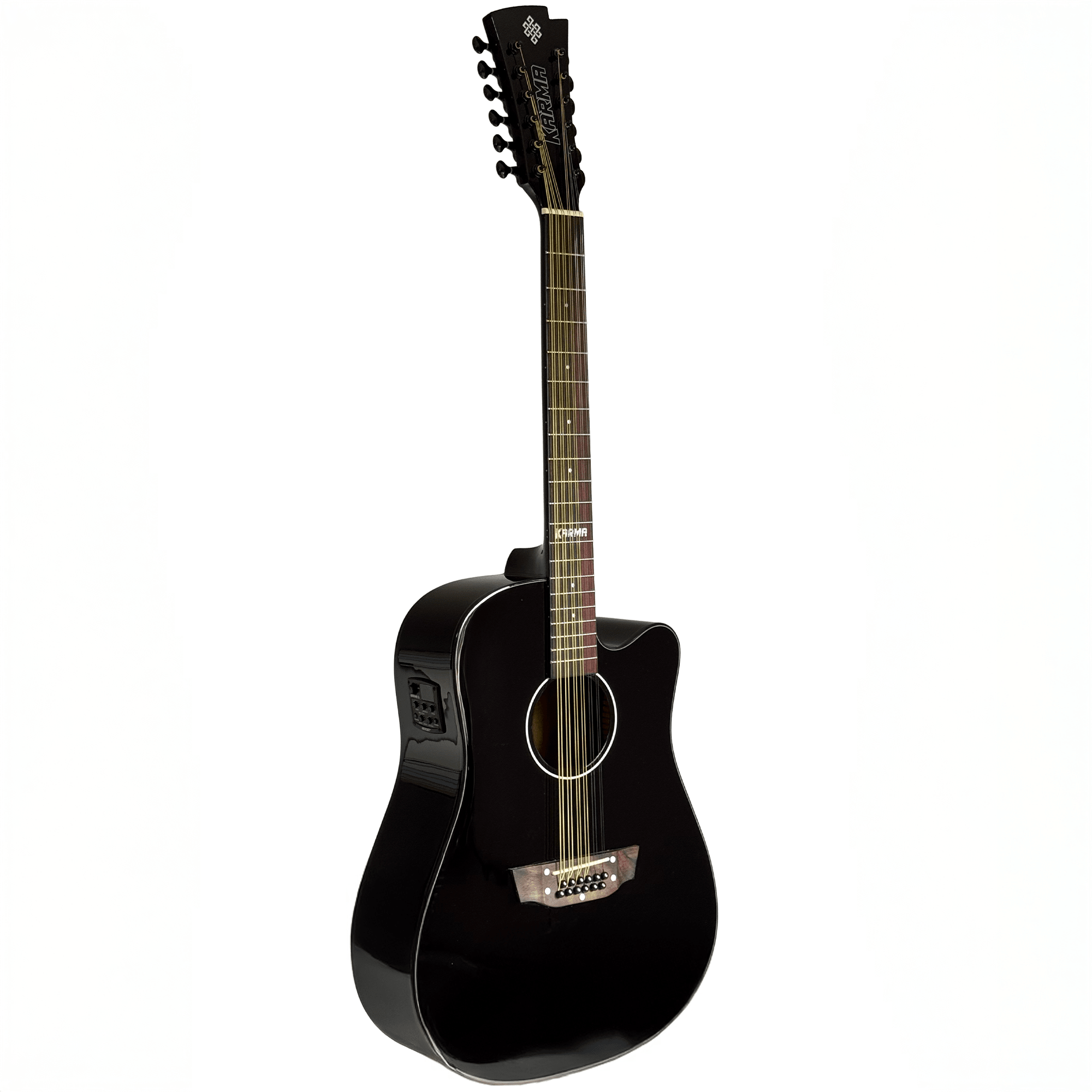 SPIRIT 12 - BLK 🔥 PRE - VENTA - Karma Guitars, Inc.