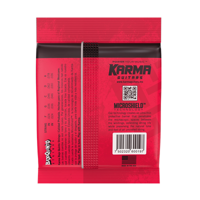 STAINLESS STEEL : Bajo Quinto Strings (Ball End) - Karma Guitars, Inc.